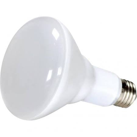 Satco Dimmable 9.5W 4000K BR30 LED Bulb, 9.5BR30/LED/4000K/750L/120V