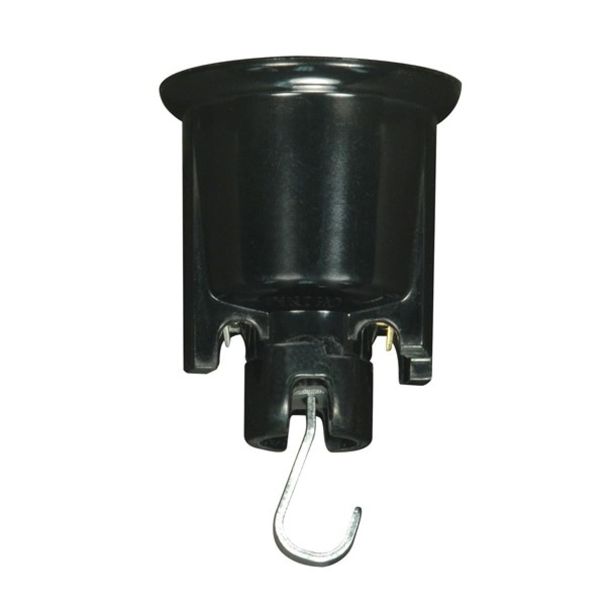 Satco 80-2080 Medium Base Pressure Fit With Hook Suited for 14GA