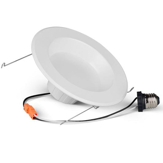 Bulbrite 773190 LED12REC/4/5CCT/927-950/WHRD/D 12W LED 4" HIGH LUMEN 5CCT DOWNLIGHT RETROFIT WHITE ROUND DIMMABLE 90CRI 120V