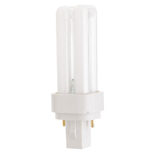 Plusrite 4021 CF18W/2U/2P/827 CFQ18W/G24d/827 18 Watt CFL 2 Pin 2700K