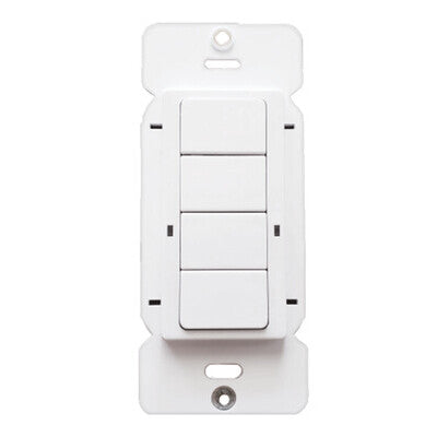 EIKO 12637 WS3 Wall Switch 4-button Dimmer Bluetooth Mesh 120-277V