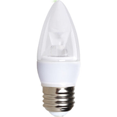 Eiko 10089 LED5WB11/E26/830-DIM-G8 LitespanLED B11 250 Degree Beam 4.5W - 350lm Dimmable 3000K 80+CRI 120VAC E26