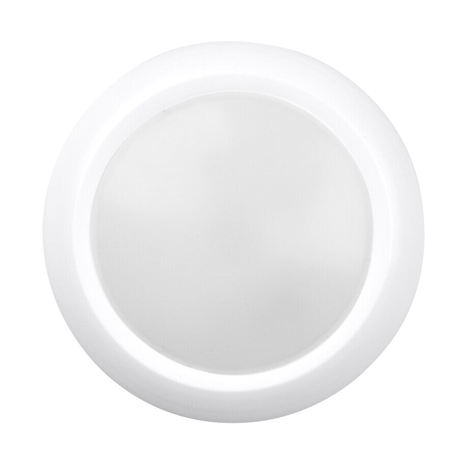 Eiko 11227 DDS8-121-20W-9CCT3-120-DT-WH Disk Downlight Surface 8 Inch 1210 Lumens 20 Watts 90 CRI 2700-3000-4000K 120 Volts Dim  White