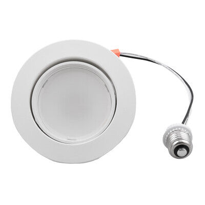 EIKO 12128 DRTR4/12W/830/120DT Downlight Rotatable Retrofit 4IN 750LM 12W 80CRI 3000K 120V DIM Triac