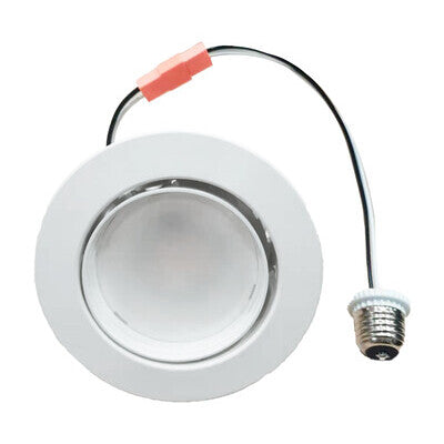 EIKO 12130 DRTR4/10W/9CCT5/120DT Downlight Rotatable Retrofit 4IN 800LM 10W 90 CRI 2700/3000/3500/4000/5000K 120V DIM Triac