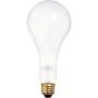 Satco S4960 Satco 300M/F 300 Watt 130 Volt PS25 Medium Base Frost Incandescent Light Bulb