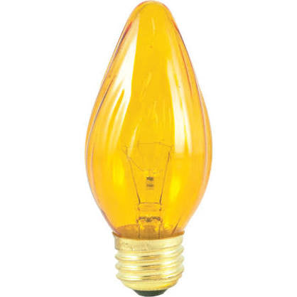 Bulbrite 421240 40F15A 40W F15 Amber 130V – Payless4Lighting