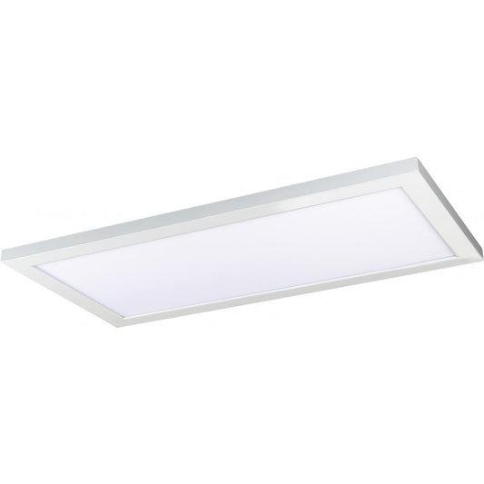 Replacement for Satco 62-1252 22W 12 in. x 24 in. Surface Mount LED Fixture 4000K 90 CRI Low Profile White Finish 120/277V - NOW 62/1773