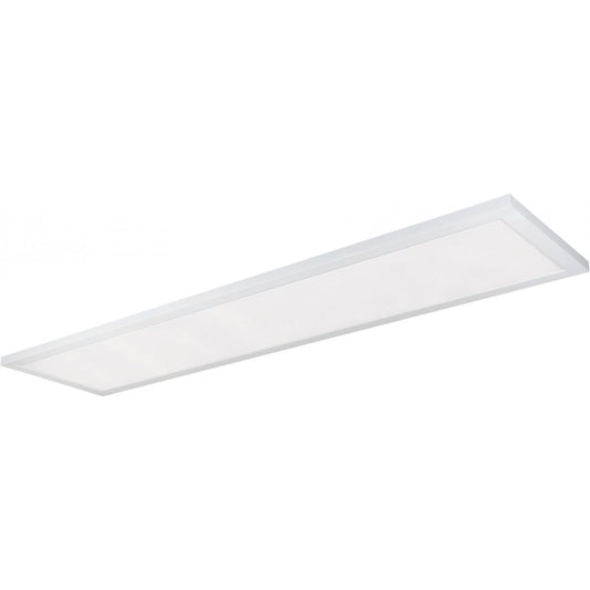 Replacement for Satco 62-1254 45W 12 in. x 48 in. Surface Mount LED Fixture 4000K 90 CRI Low Profile White Finish 120/277V - 62/1775