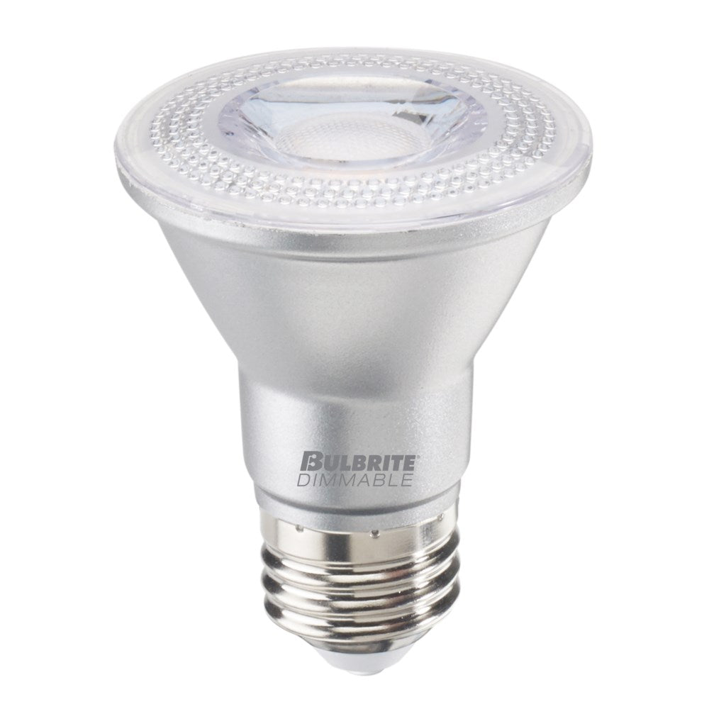 Bulbrite 772262 LED6PAR20/FL40/927/WD/2 6.5W LED PAR20 4000K 90CRI FLOOD WET DIMMABLE