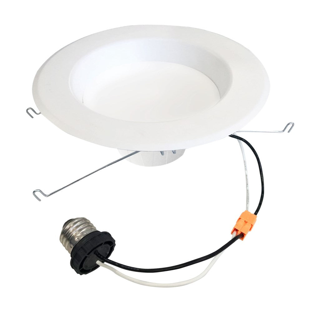 Bulbrite 773165 LED14REC/5/6/927/WHRD/D 14W LED 5/6" DOWNLIGHT RETROFIT 2700K WHITE ROUND DIMMABLE JA8 120V