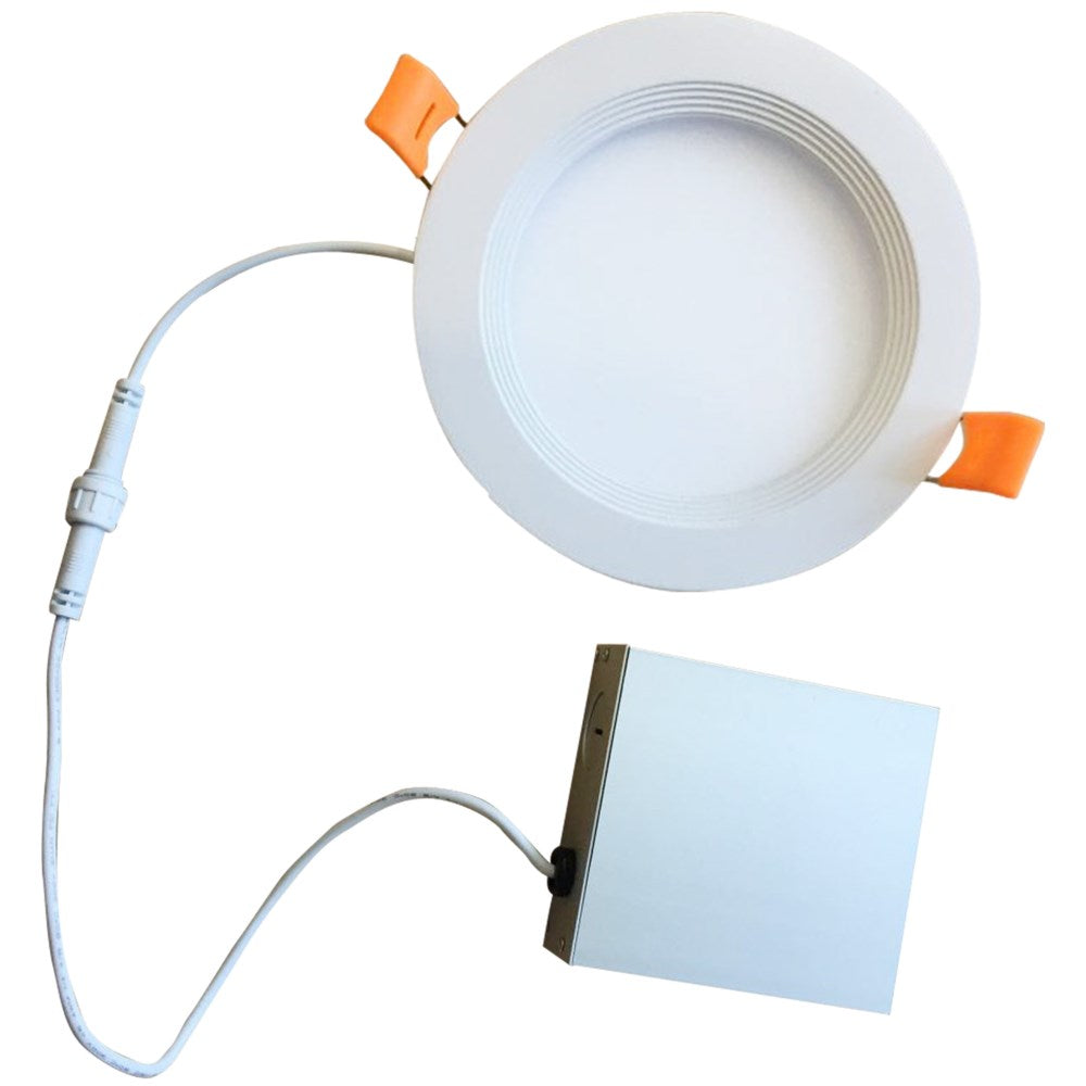 Bulbrite 773220 LED14JBOXDL/6/827/WHRD/D 14W LED 6" RECESSED DOWNLIGHT W/ METAL JBOX WHITE ROUND DIMMABLE 80CRI 2700K 120V