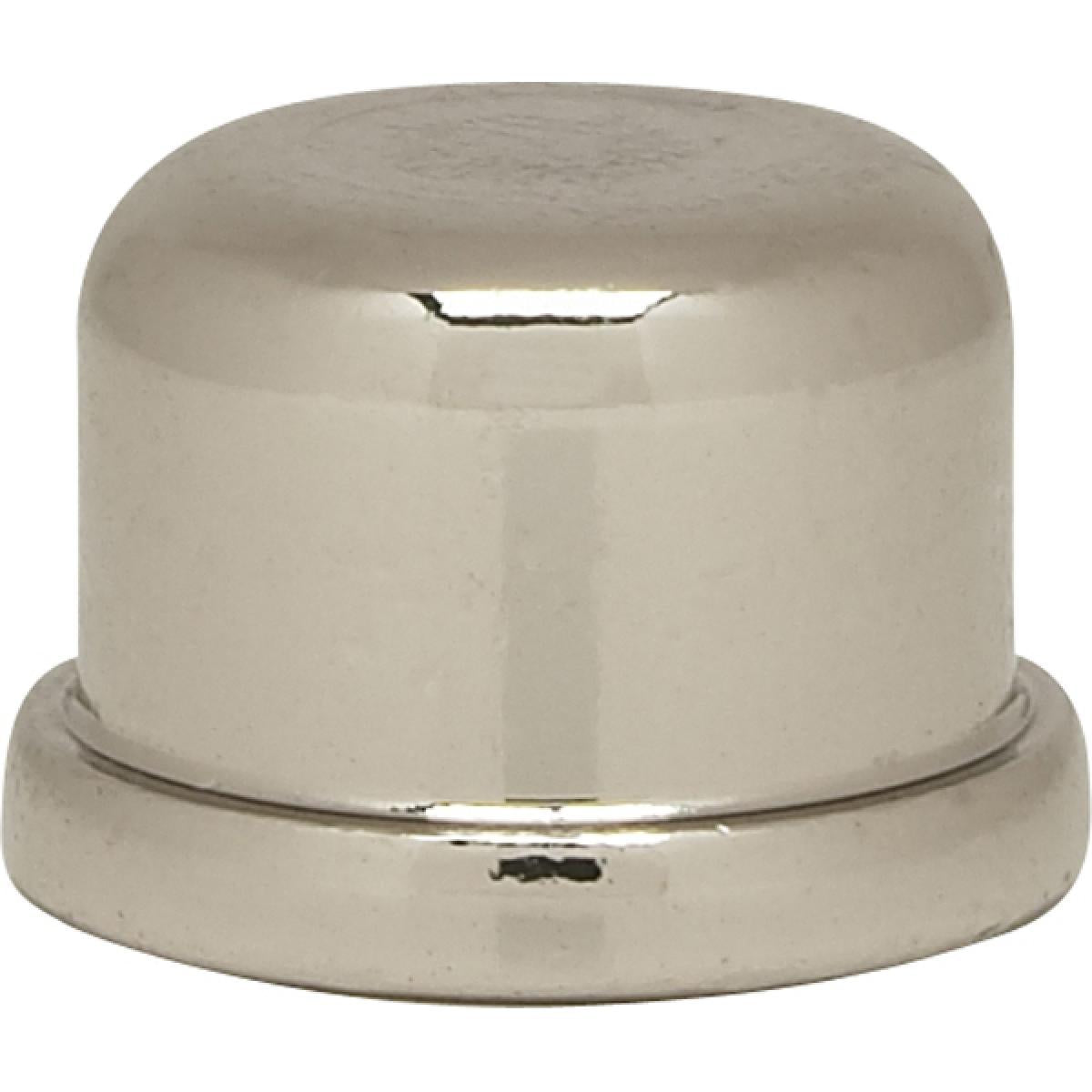 Satco 80-1182 1/2" Finial Zinc Die Cast 1/4-28 Nickel Finish