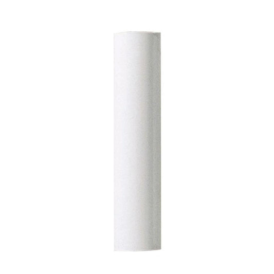 Satco 90-931 Plastic Candle Cover White Plastic 13/16" Inside Diameter 7/8" Outside Diameter 1-3/4" Height