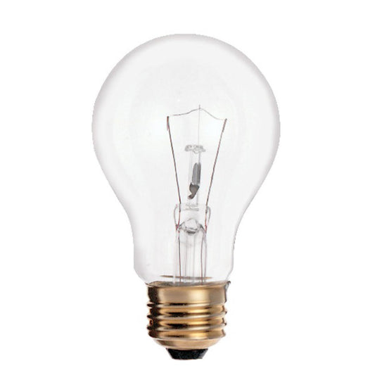 Satco S2996 69 Watt A21 Incandescent Clear 8000 Average rated hours 640 Lumens Medium base 130 Volt