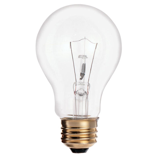 Satco S2999 135 Watt A21 Incandescent Clear 8000 Average rated hours 1750 Lumens Medium base 120 Volt