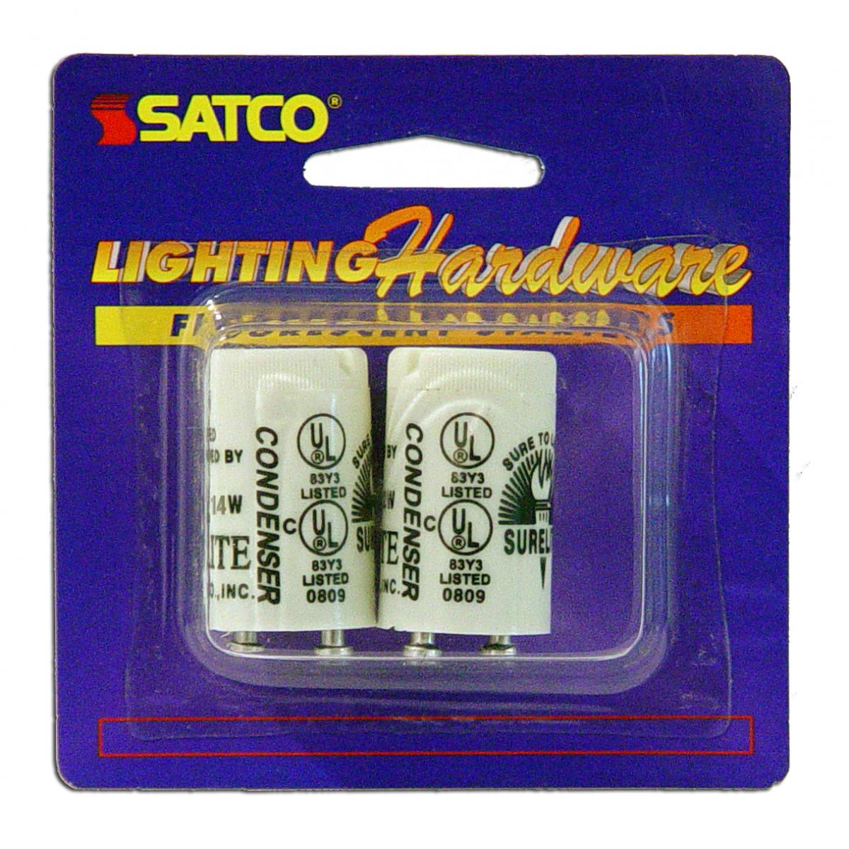 Satco S70-203 FS12 starter carded 32W Circline - 2 per card