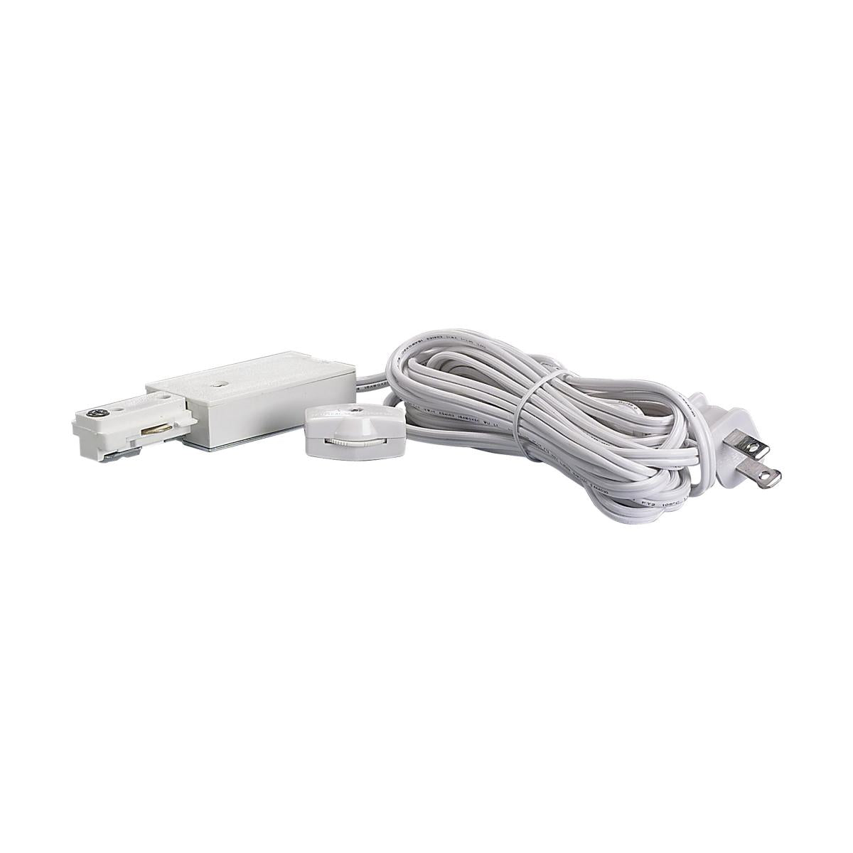 Satco TP156 Live End Cord Kit White Finish